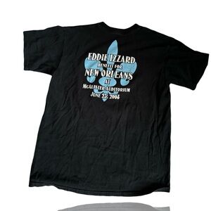 Eddie Izzard Vintage New Orleans Benefit T-Shirt: Adult Large: Comedy Show
